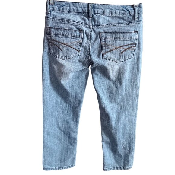 So Womens Light Wash Denim Capri Jeans Size 1 - Picture 3 of 5